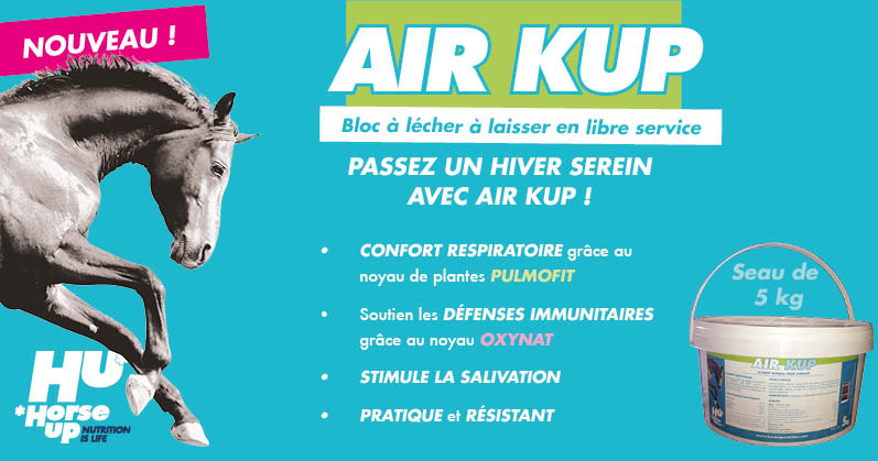 Nouveau : AIR KUP, un bloc à lécher pour mieux...