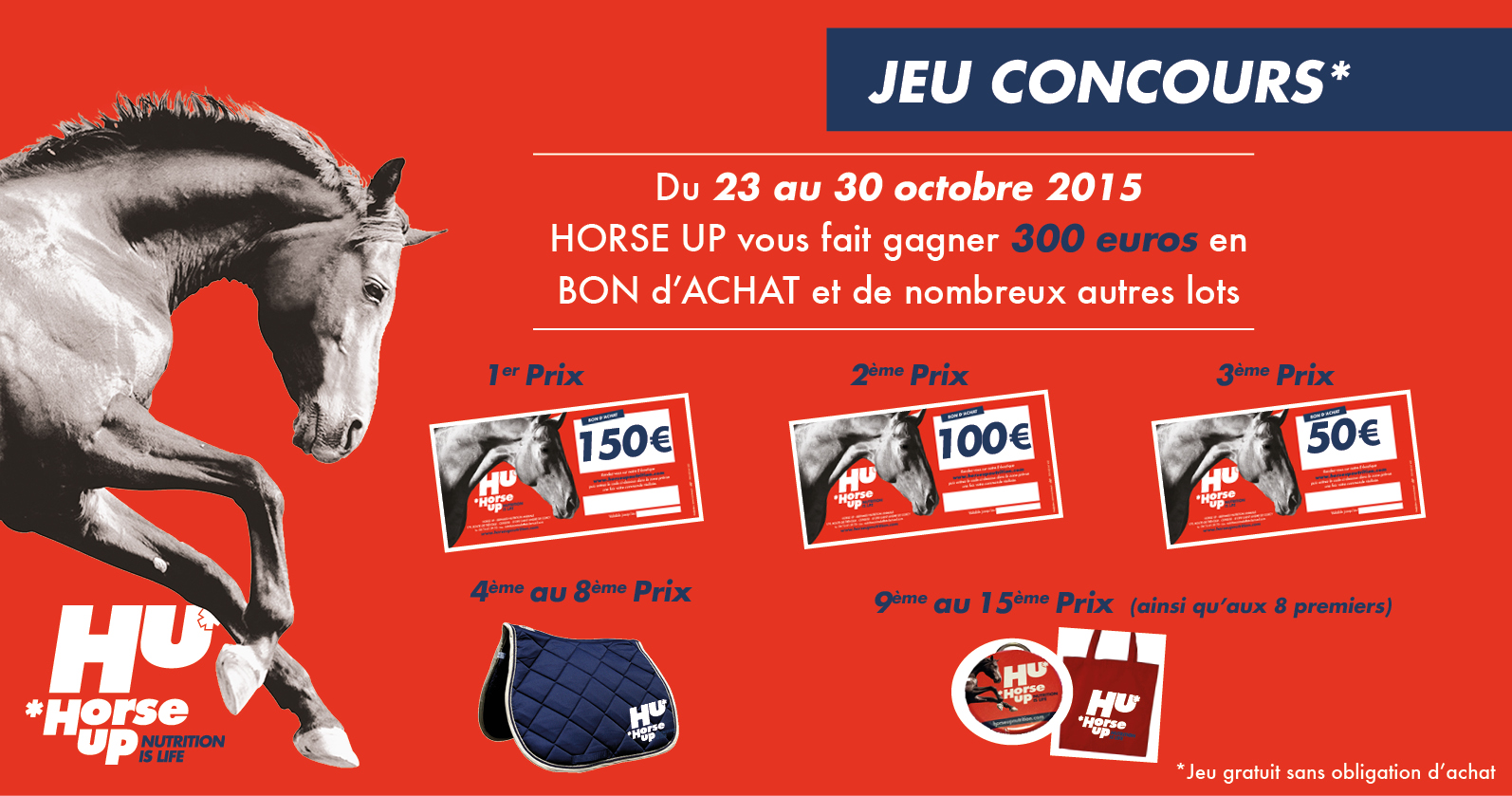 JEU CONCOURS HORSE UP